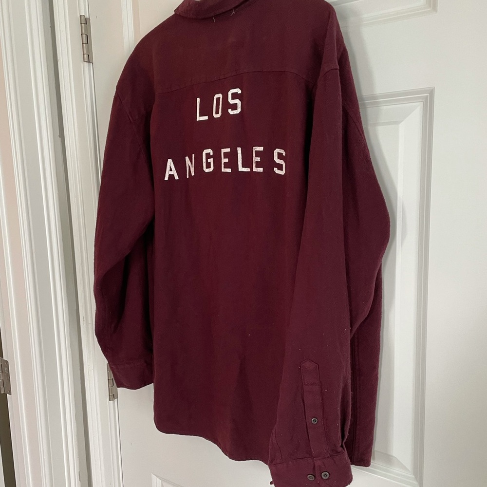Oversized Distressed Flannel - Picture 6 of 6